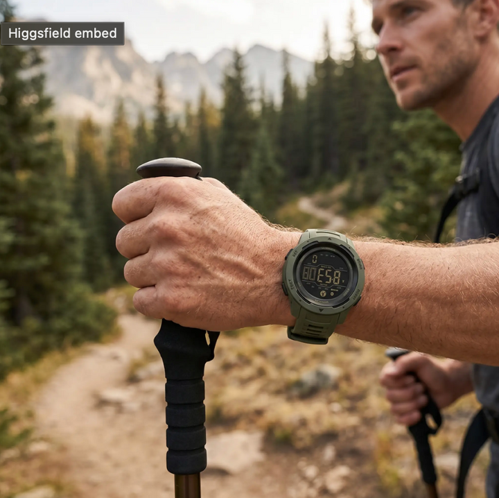 Orologio Digitale da Pedometria Militare Impermeabile