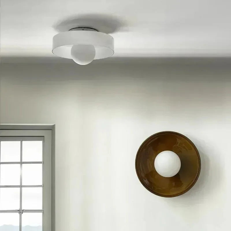 Lampada da soffitto GLASSGLOW – Design in vetro nordico per un&
