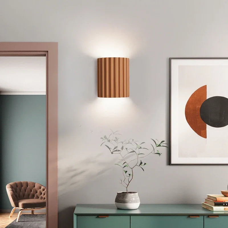 Lampada da Parete in Resina Moderna Nordica | Luce da Parete Interna Elegante