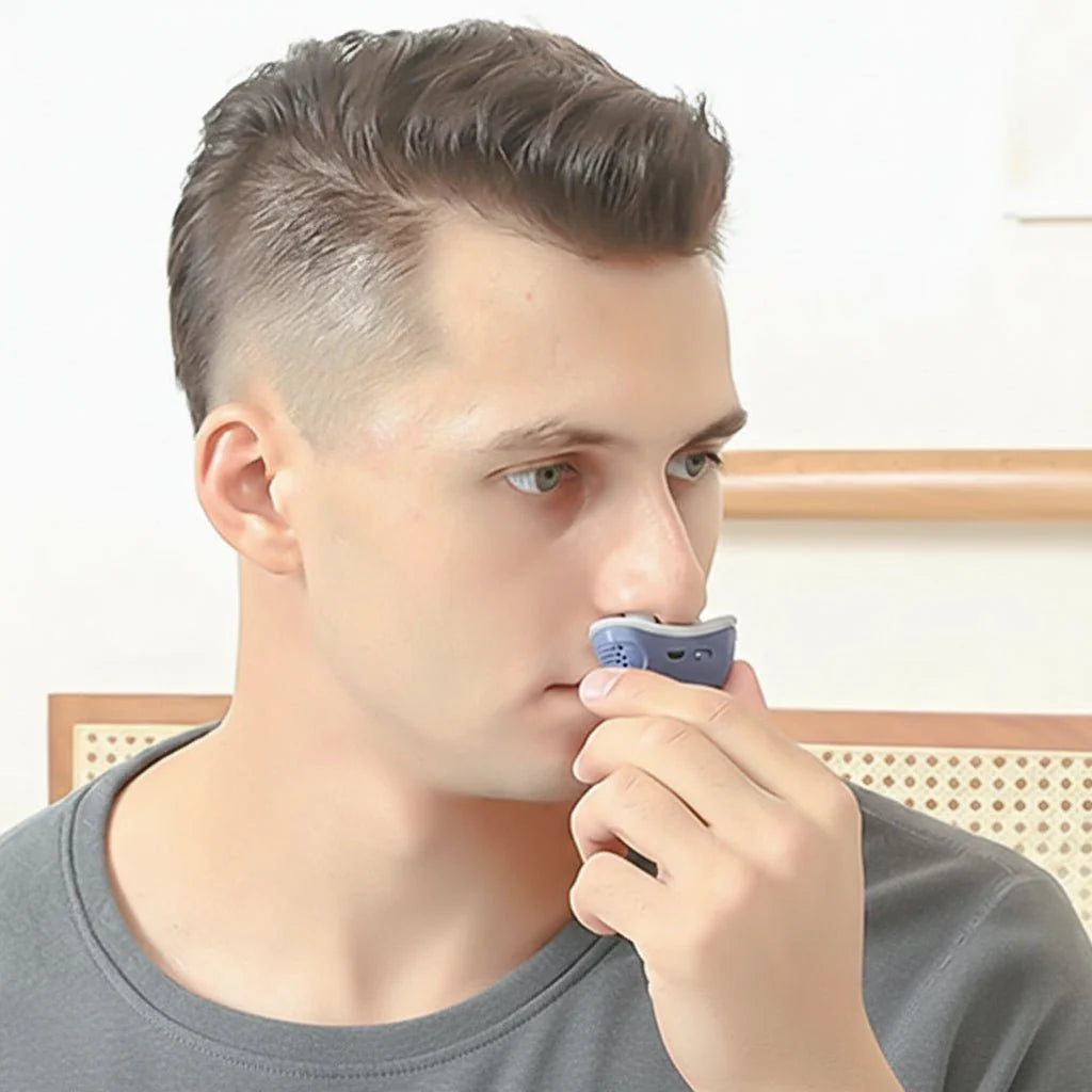 MICROBREATH - Dispositivo CPAP compatto contro il russare e l&