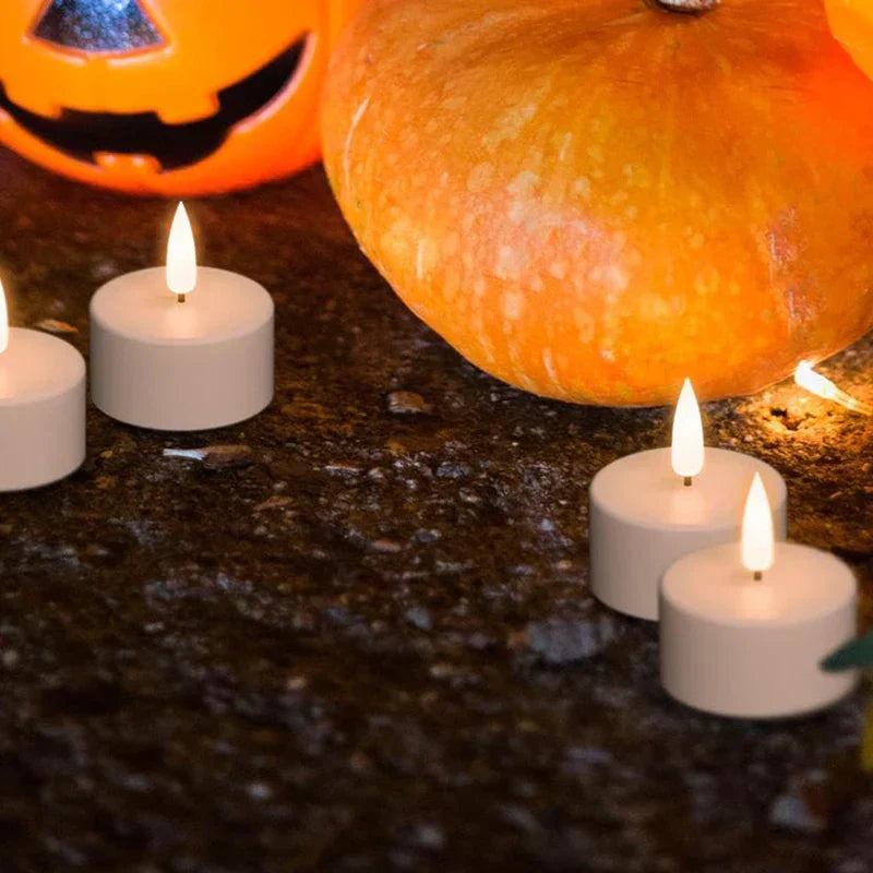 LumaFlick™ – Set di Candele LED Ricaricabili Senza Fiamma
