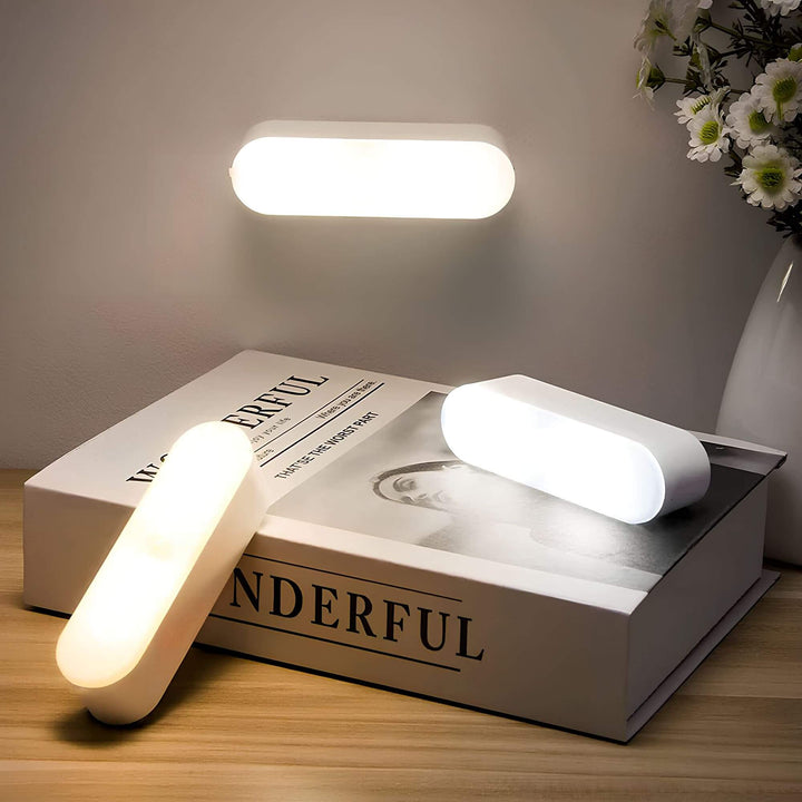SensiGlow: Lampada da parete LED a controllo di movimento con funzione smart – Luce senza fili per corridoi e scale