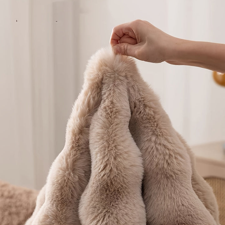 SerenaLuxe: Tappeto rotondo morbido e soffice – decorativo per soggiorno e camera da letto