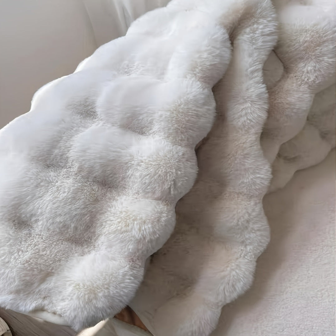 SerenaLuxe: Tappeto rotondo morbido e soffice – decorativo per soggiorno e camera da letto
