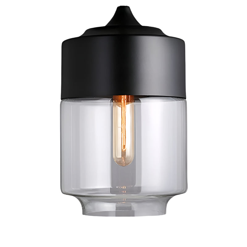 Serenitéa: Lampada a sospensione con batteria ricaricabile e design in vetro e metallo – per lounge e area lettura