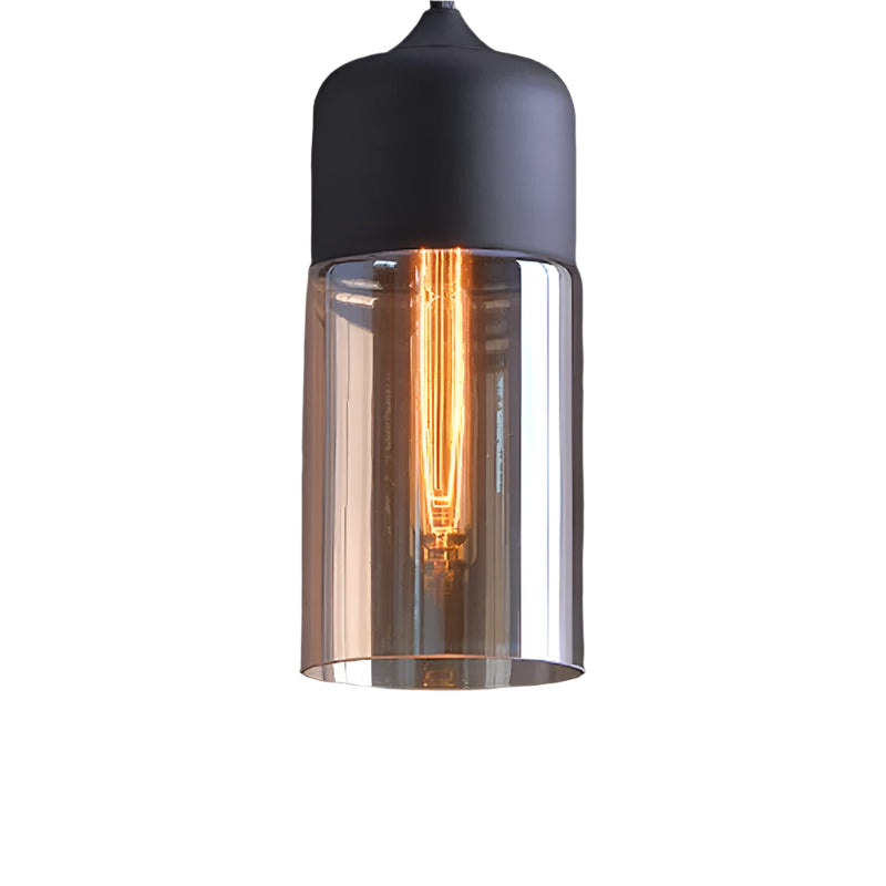 Serenitéa: Lampada a sospensione con batteria ricaricabile e design in vetro e metallo – per lounge e area lettura