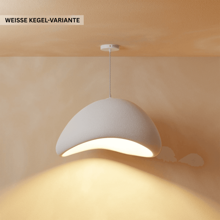 ShibuiLicht: Lampada a sospensione moderna fatta a mano design nuvola LED dimmerabile – per soggiorno e sala da pranzo