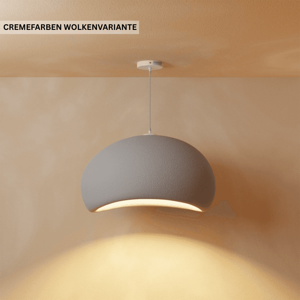ShibuiLicht: Lampada a sospensione moderna fatta a mano design nuvola LED dimmerabile – per soggiorno e sala da pranzo