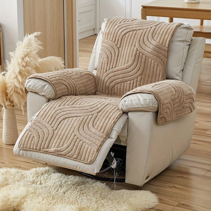 Copertura per Divano Recliner Antiscivolo Spessa Silven Plush