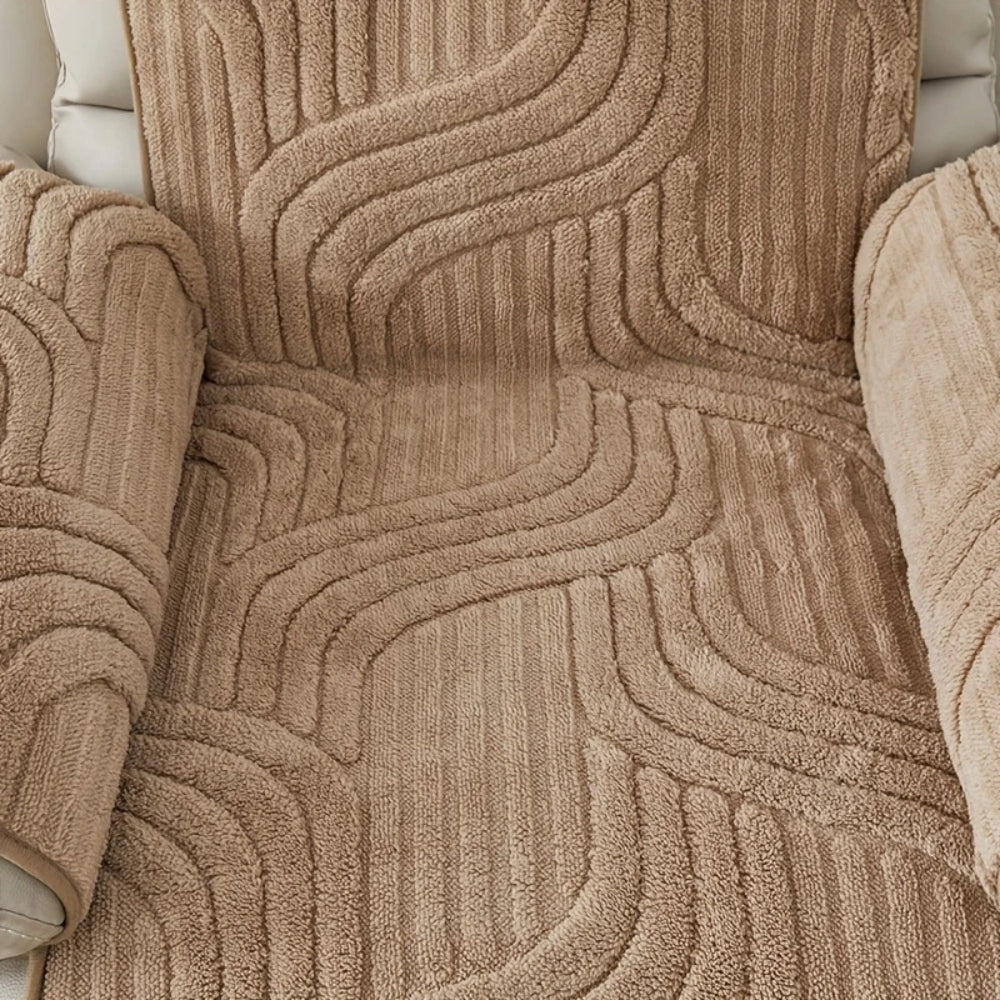 Copertura per Divano Recliner Antiscivolo Spessa Silven Plush