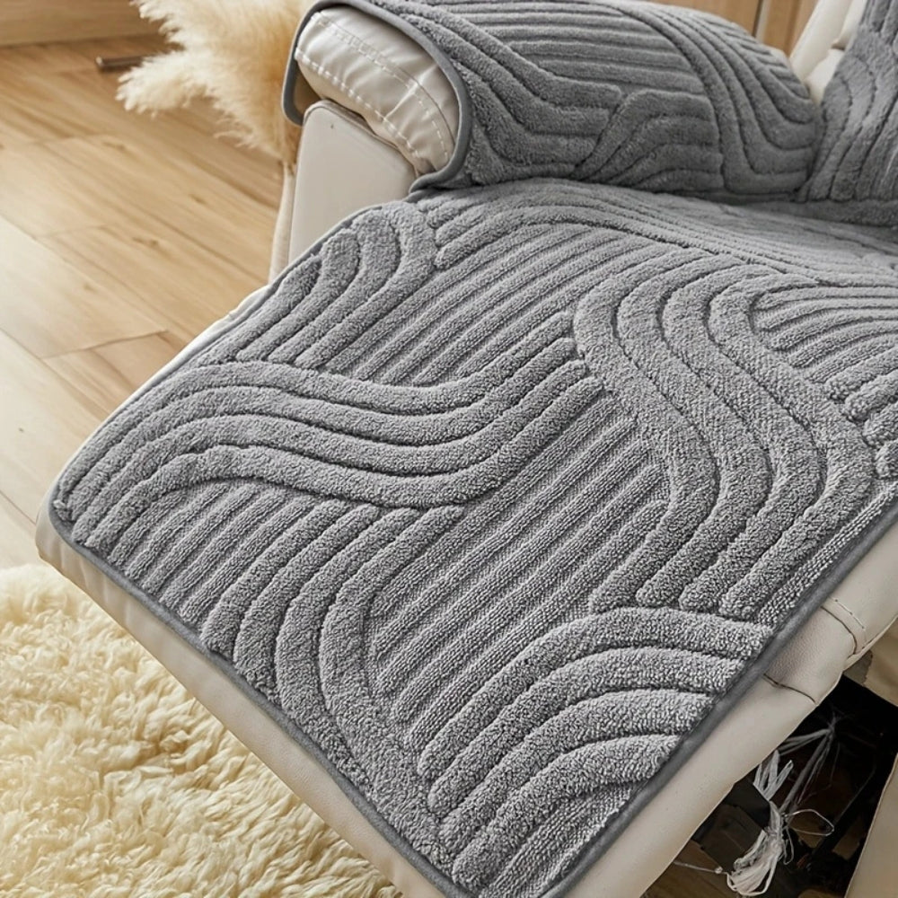 Copertura per Divano Recliner Antiscivolo Spessa Silven Plush