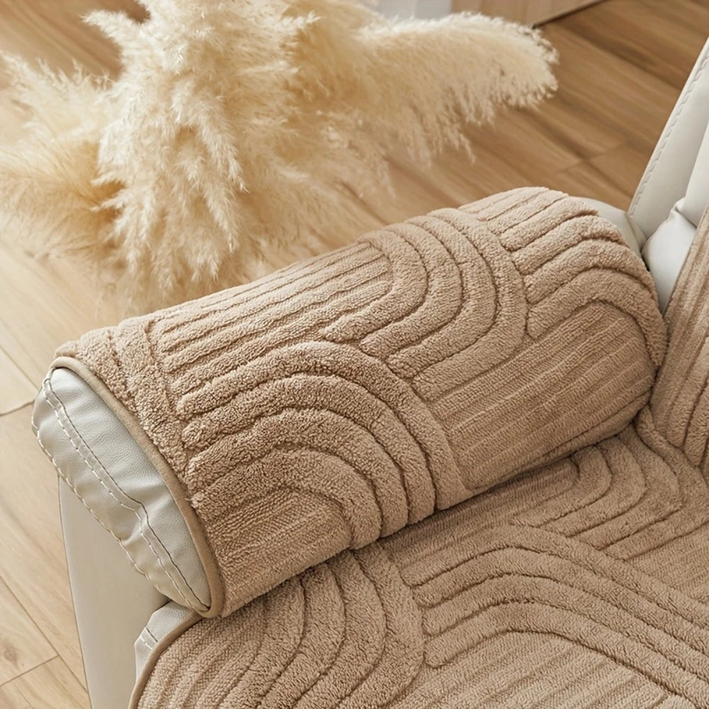 Copertura per Divano Recliner Antiscivolo Spessa Silven Plush