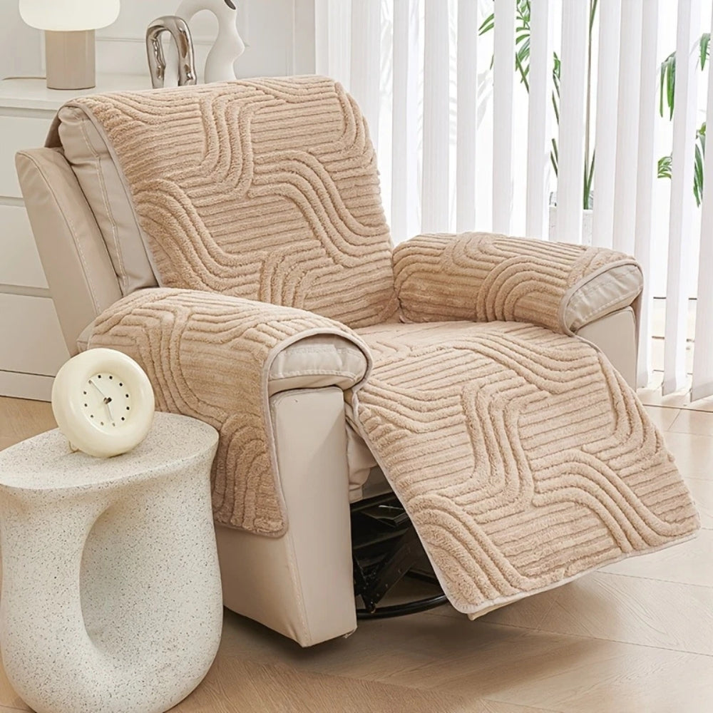 Copertura per Divano Recliner Antiscivolo Spessa Silven Plush