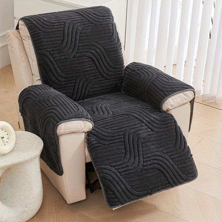 Copertura per Divano Recliner Antiscivolo Spessa Silven Plush