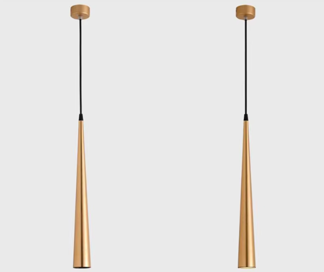 SilvoraBeam: Lampada a sospensione LED in alluminio dimmerabile – Design moderno per cucina e zona pranzo