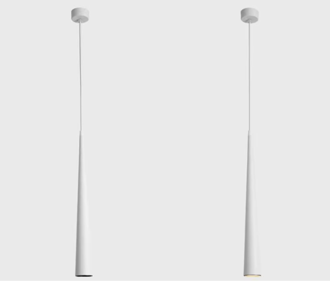 SilvoraBeam: Lampada a sospensione LED in alluminio dimmerabile – Design moderno per cucina e zona pranzo