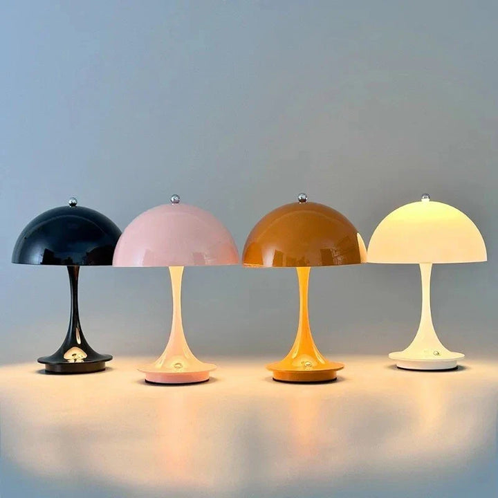 Skandilux: Lampada da Tavolo LED Moderna Senza Fili – Ricaricabile e Stilosa per Soggiorno e Camera da Letto