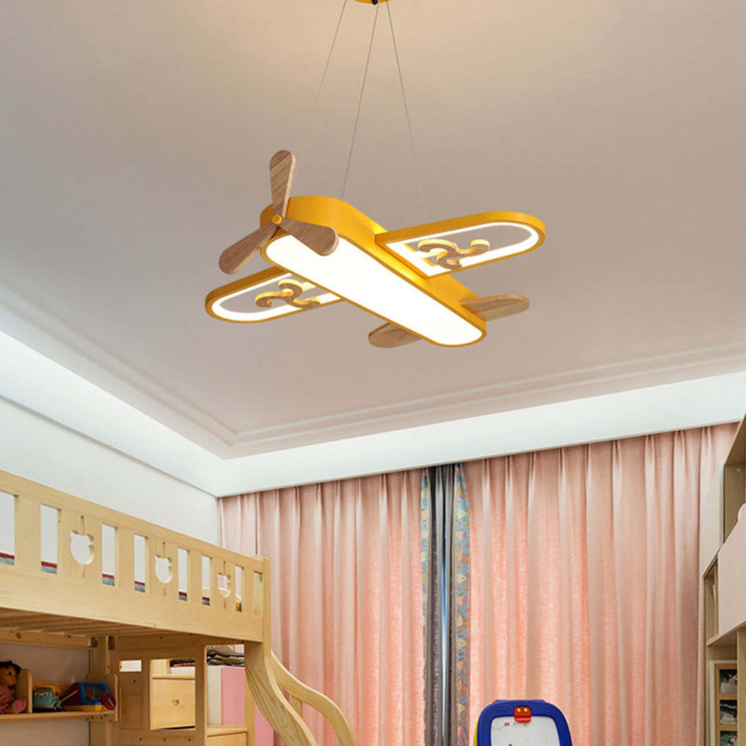 SkyFlyer: Lampada da soffitto a forma di aereo LED – Illuminazione creativa per la cameretta