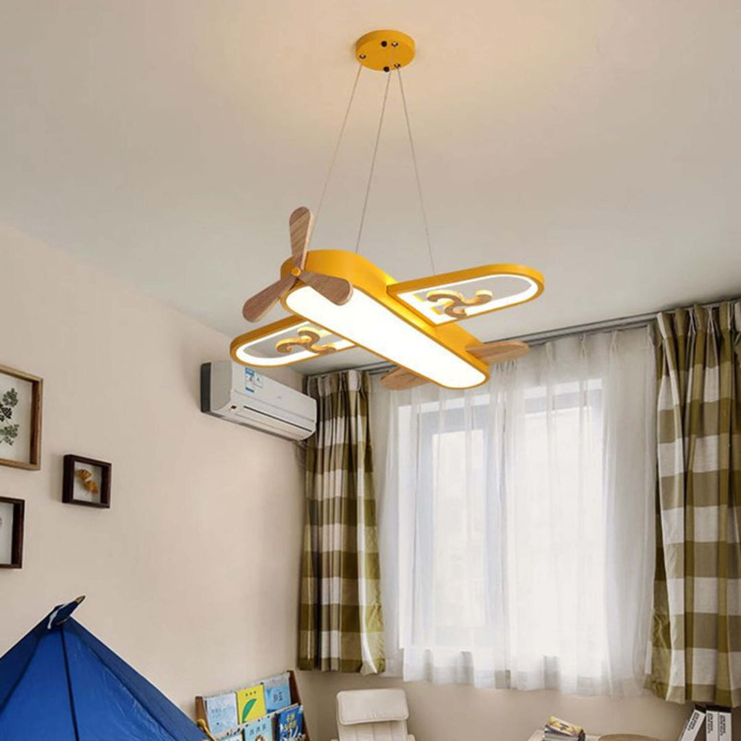 SkyFlyer: Lampada da soffitto a forma di aereo LED – Illuminazione creativa per la cameretta