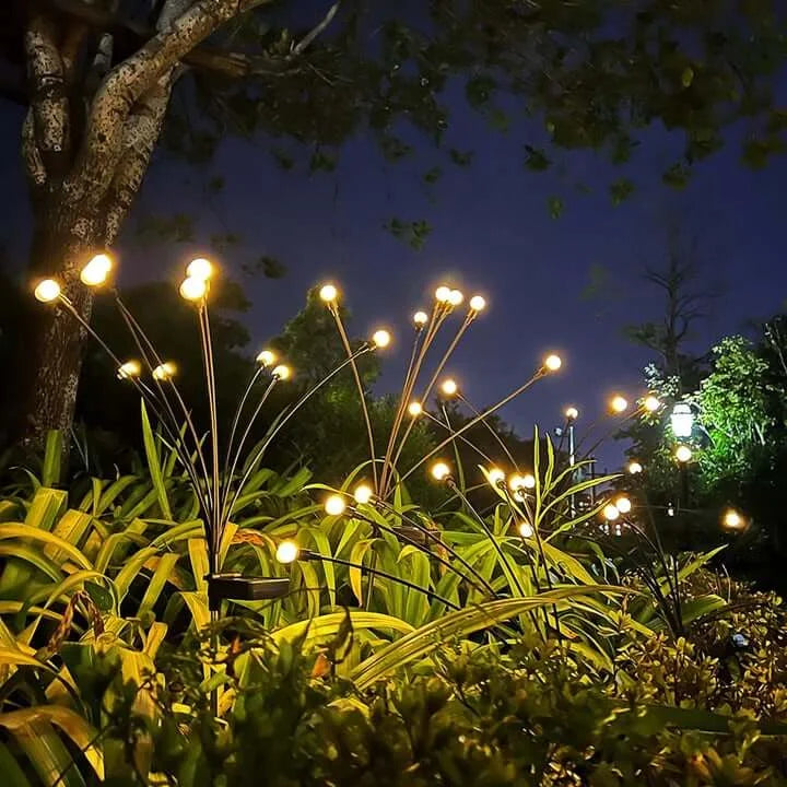 SolarGlow: Lampada da giardino a energia solare con lucciole, gioco di colori e lunga durata – per cortili e illuminazione esterna