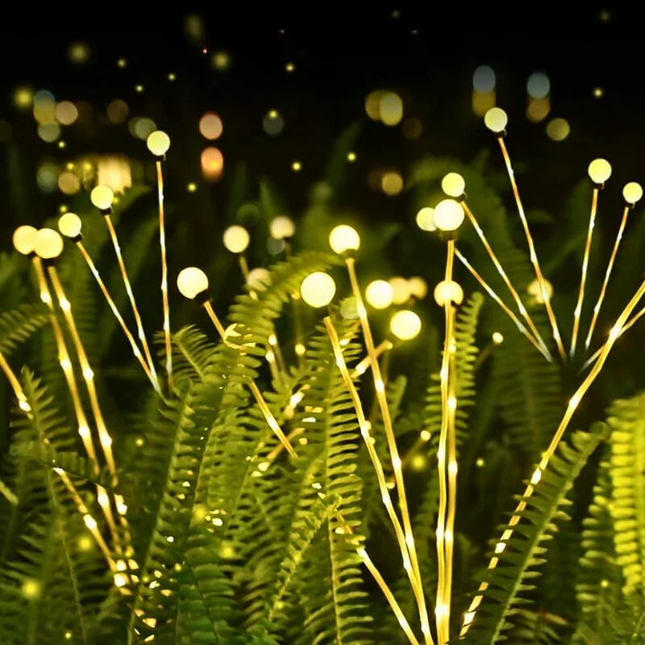 SolarGlow: Lampada da giardino a energia solare con lucciole, gioco di colori e lunga durata – per cortili e illuminazione esterna