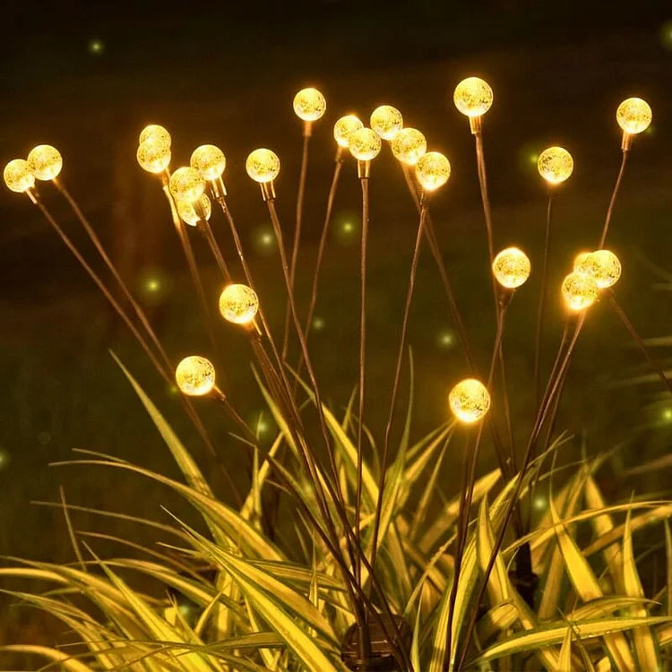 SolarGlow: Lampada da giardino a energia solare con lucciole, gioco di colori e lunga durata – per cortili e illuminazione esterna