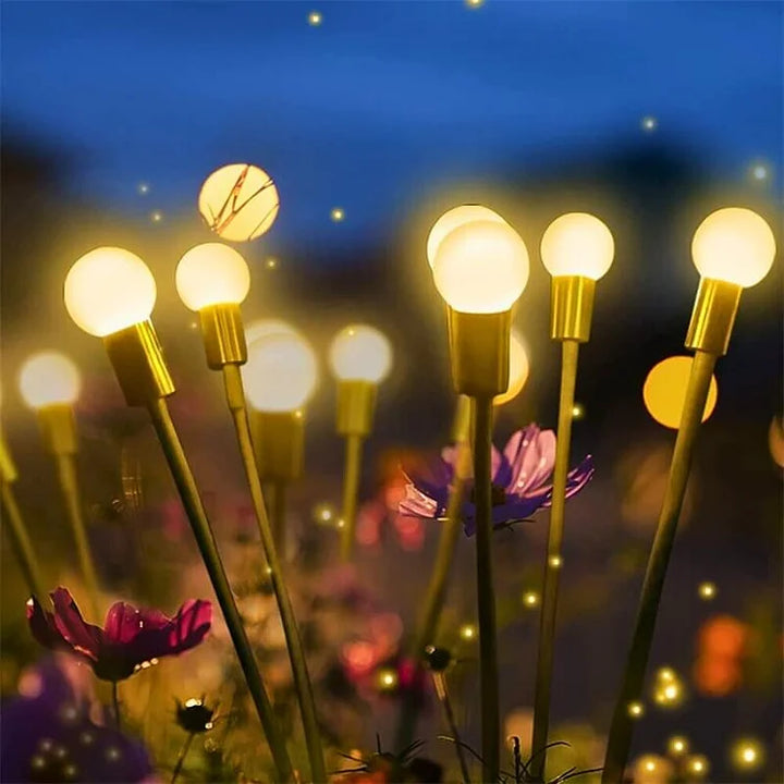 SolarGlow: Lampada da giardino a energia solare con lucciole, gioco di colori e lunga durata – per cortili e illuminazione esterna