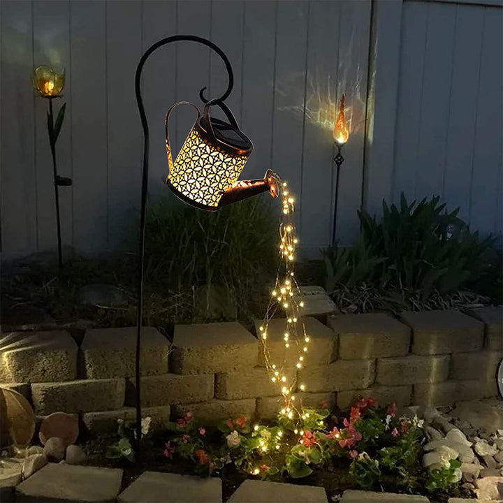 SolariaGlow: Magica Lampada da Giardino Solare – Illuminazione LED per Esterni per Terrazza e Giardino