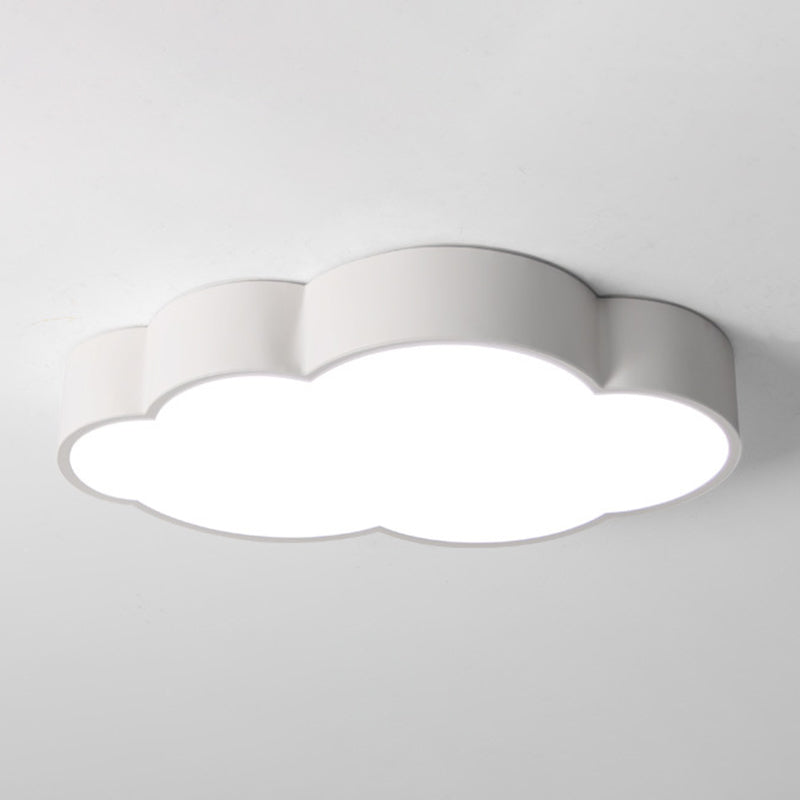 Lampada da soffitto per bambini Solvia LED in acrilico – Luce soffusa per camerette e stanze da gioco
