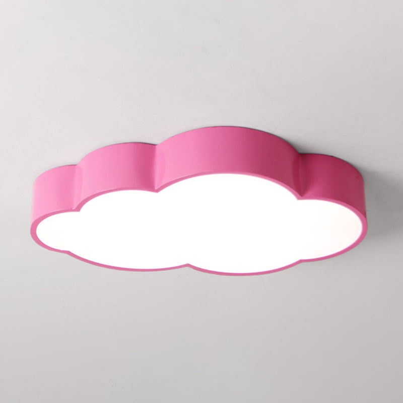 Lampada da soffitto per bambini Solvia LED in acrilico – Luce soffusa per camerette e stanze da gioco