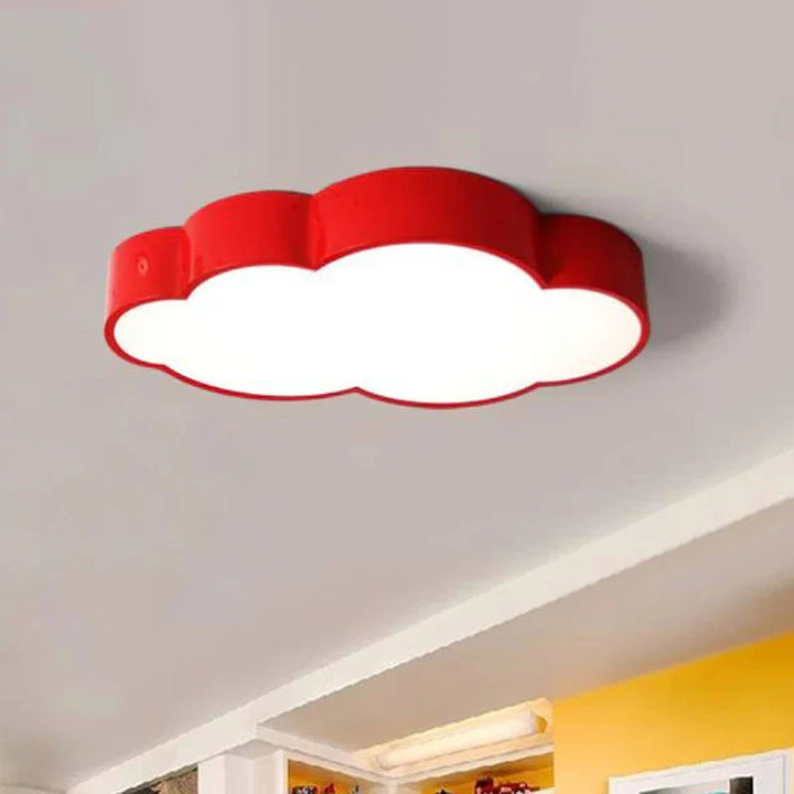 Lampada da soffitto per bambini Solvia LED in acrilico – Luce soffusa per camerette e stanze da gioco