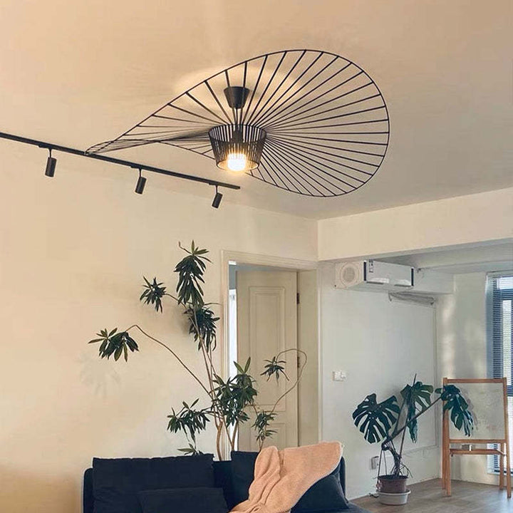Solvra: Moderno lampadario a LED in metallo – per camere da letto e soggiorni