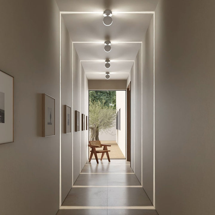 Applique da parete con funzione spot | Elemento luminoso rotante a 360° | Efficiente dal punto di vista energetico