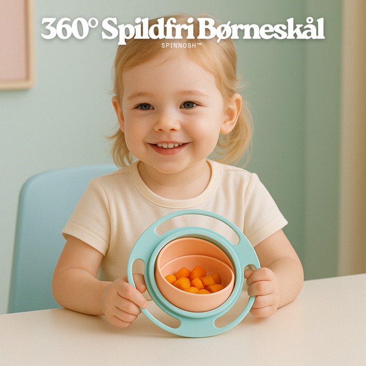SpinNosh™ – Ciotola per bambini anti-rovesciamento a 360°