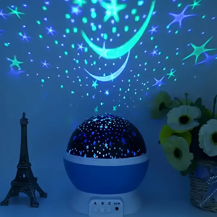 StarNova: Proiettore Galaxy 360° – Luce stellare incantevole per camere da letto e soggiorni