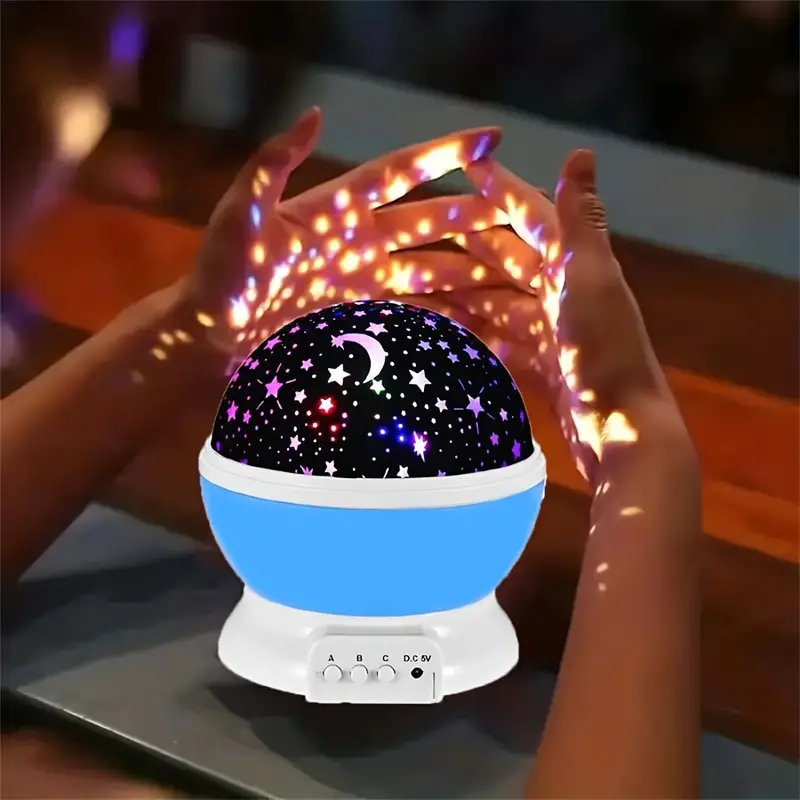 StarNova: Proiettore Galaxy 360° – Luce stellare incantevole per camere da letto e soggiorni