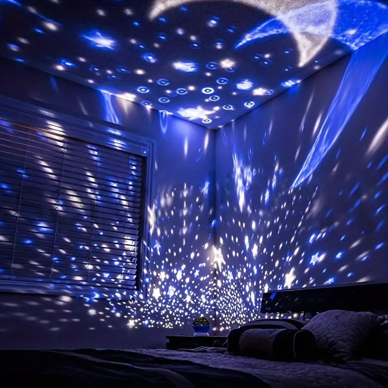 StarNova: Proiettore Galaxy 360° – Luce stellare incantevole per camere da letto e soggiorni