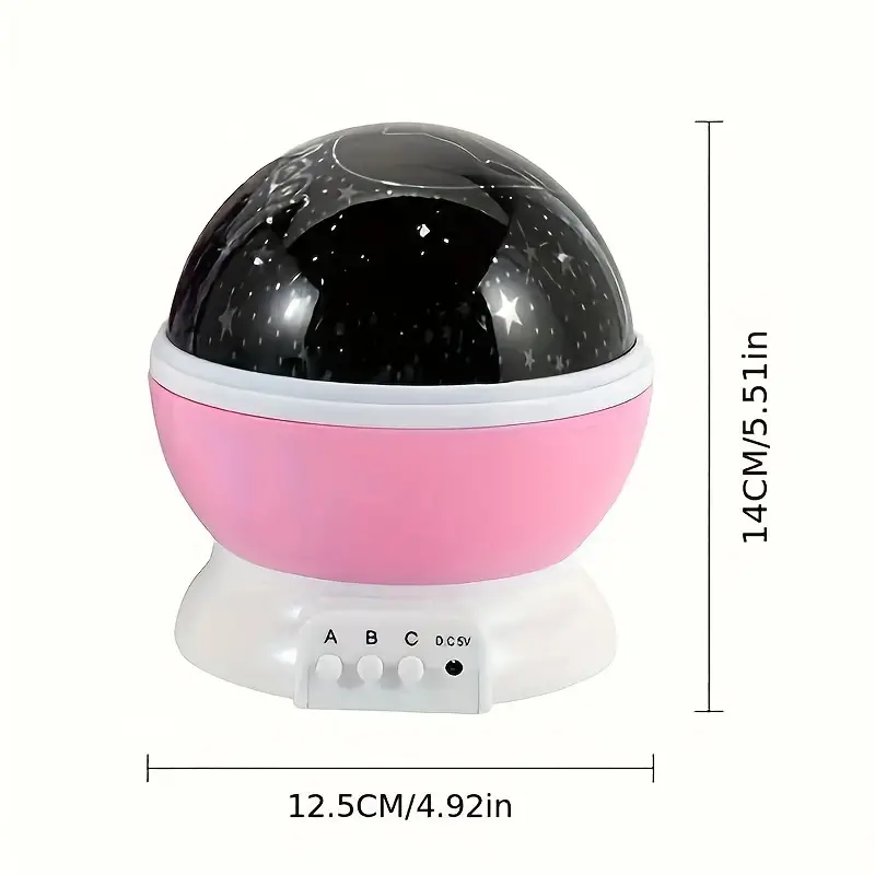 StarNova: Proiettore Galaxy 360° – Luce stellare incantevole per camere da letto e soggiorni