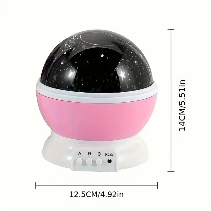 StarNova: Proiettore Galaxy 360° – Luce stellare incantevole per camere da letto e soggiorni