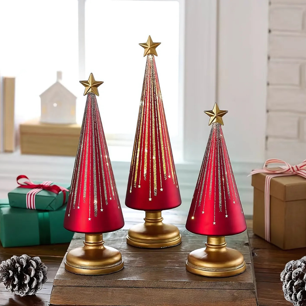 StarryFir™ – Alberi di Natale LED in Vetro Luminoso