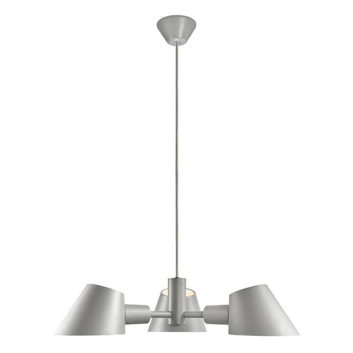 Lampada a sospensione Stay 3 Light, Grigia