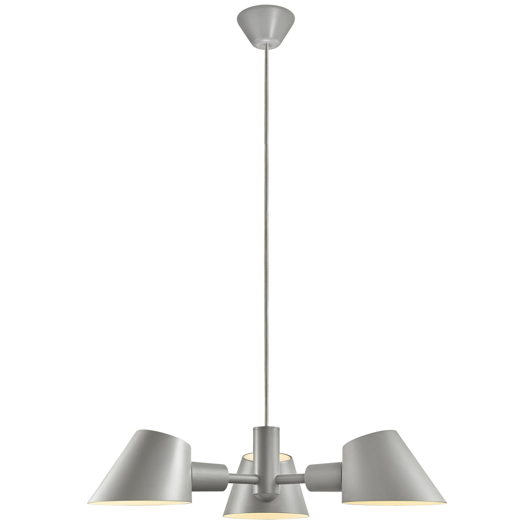 Lampada a sospensione Stay 3 Light, Grigia