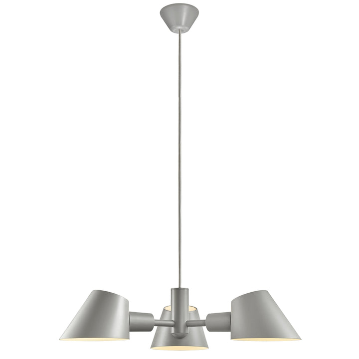 Lampada a sospensione Stay 3 Light, Grigia