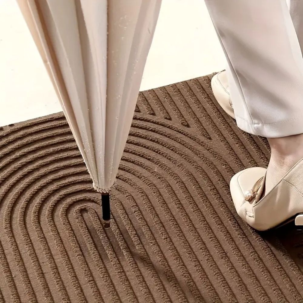 StileIntrag: Tappetino – lavabile, antiscivolo e design a righe moderno per l&