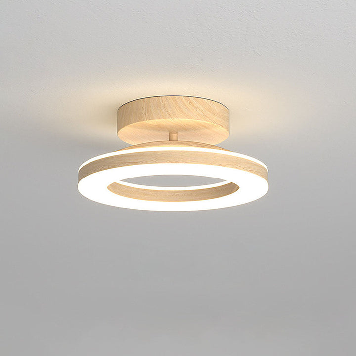 StrahlAcryl: Lampada da soffitto LED rotonda in acrilico – luminosa e facile da pulire per corridoi e camere da letto