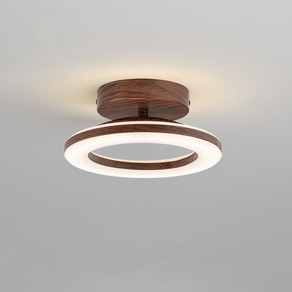 StrahlAcryl: Lampada da soffitto LED rotonda in acrilico – luminosa e facile da pulire per corridoi e camere da letto