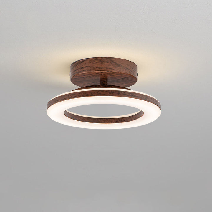 StrahlAcryl: Lampada da soffitto LED rotonda in acrilico – luminosa e facile da pulire per corridoi e camere da letto