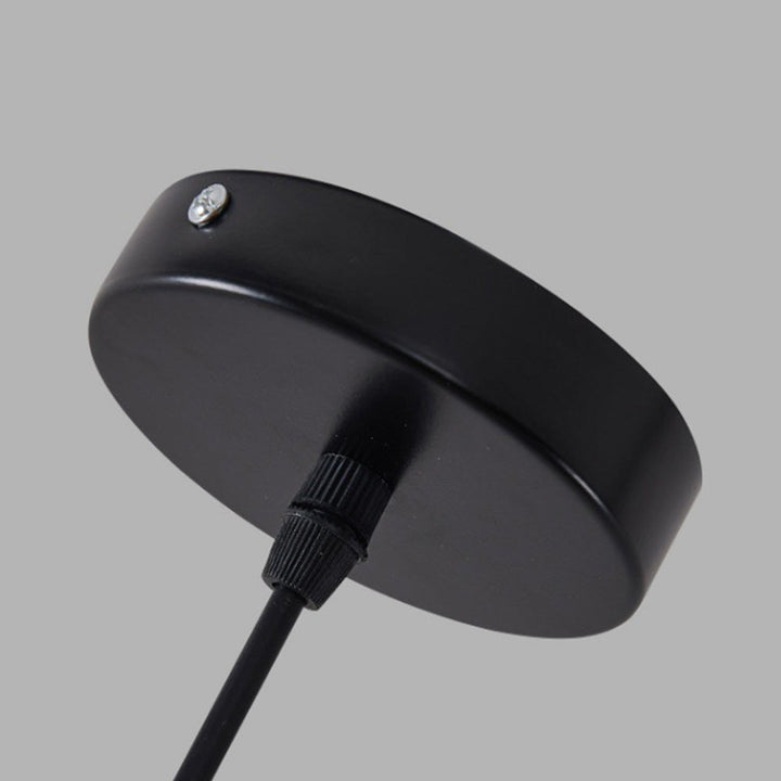 StrahlÉbène: Lampada a sospensione in cristallo moderna nera – decorativa ed energeticamente efficiente per soggiorni e sale da pranzo