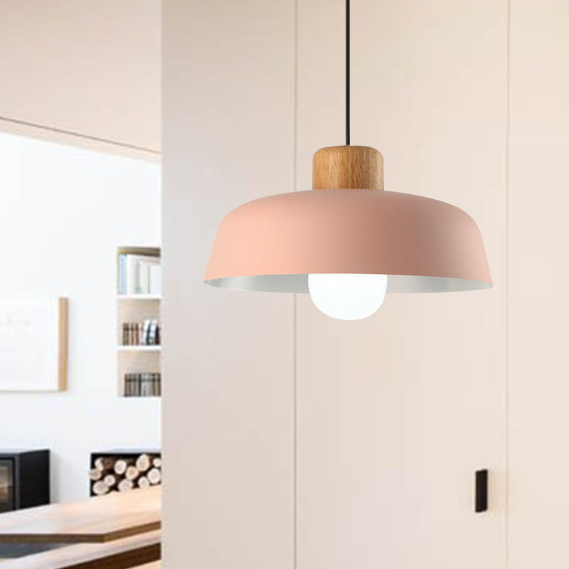 StrahlHolz: Lampada a sospensione creativa in legno scandinavo – decorativa e senza tempo per sala da pranzo e soggiorno