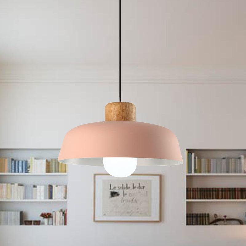StrahlHolz: Lampada a sospensione creativa in legno scandinavo – decorativa e senza tempo per sala da pranzo e soggiorno